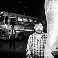 Bus Stop: A Small Stage Where Life Flows