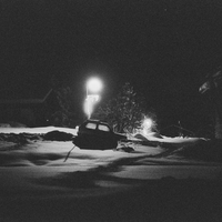 Parked in the snow