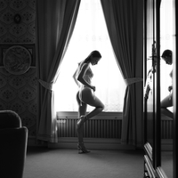 The dressing room