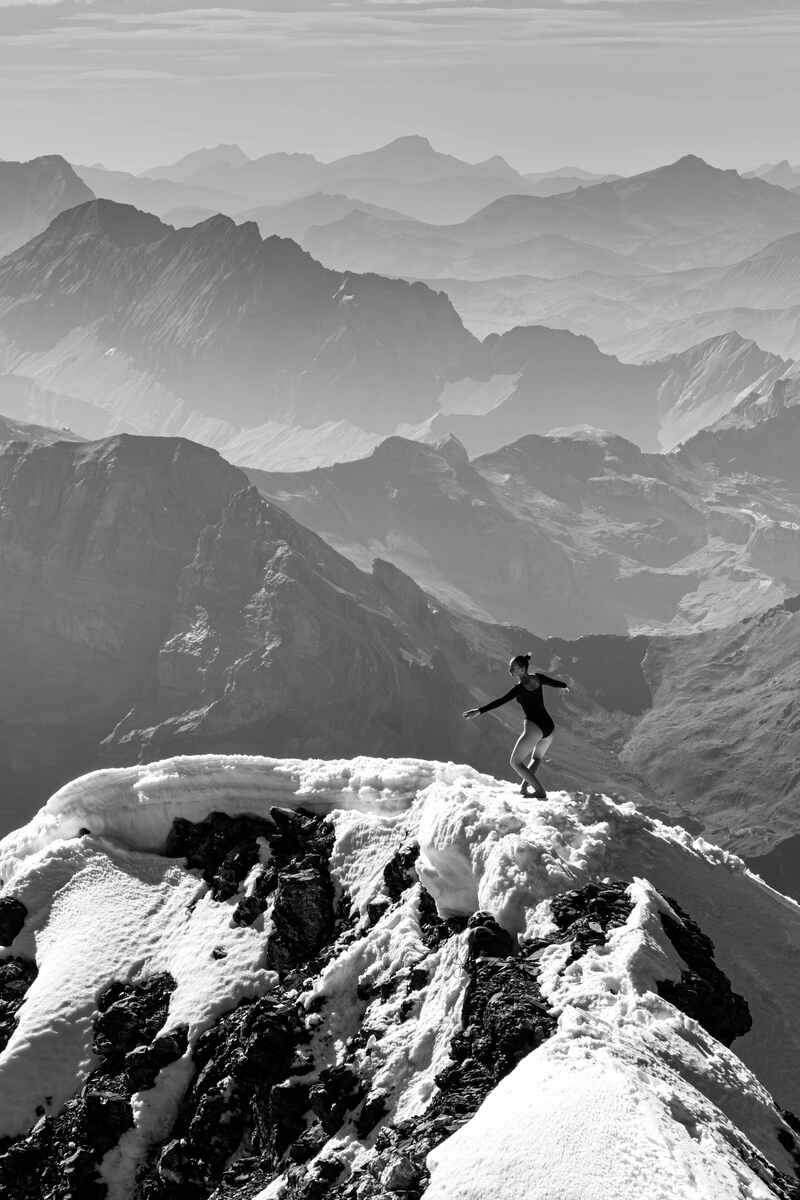 on the edge of the abyss