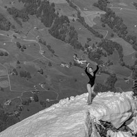 on the edge of the abyss