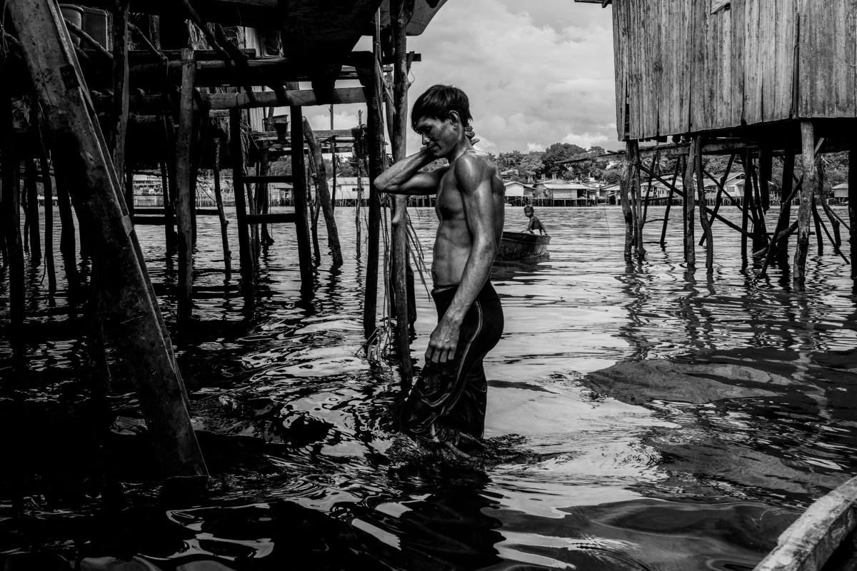 Sanga Sanga Village Chapter from the long-term project “0 Meters Above Sea Level”