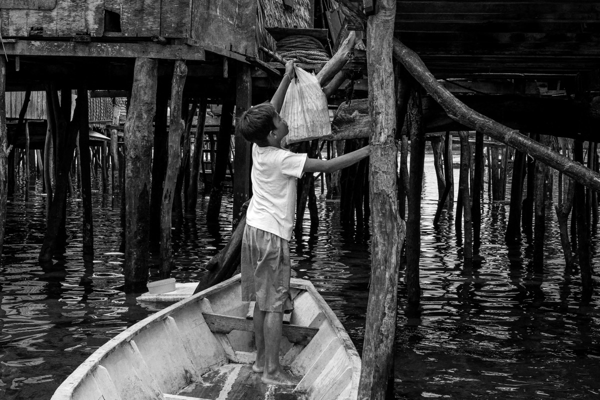 Sanga Sanga Village Chapter from the long-term project “0 Meters Above Sea Level”