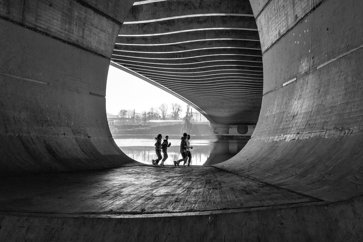 The River and the Bridge and the Man