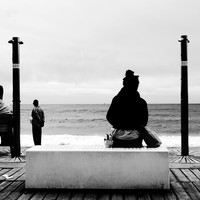 winter beach
