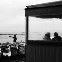 winter beach