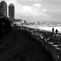 winter beach