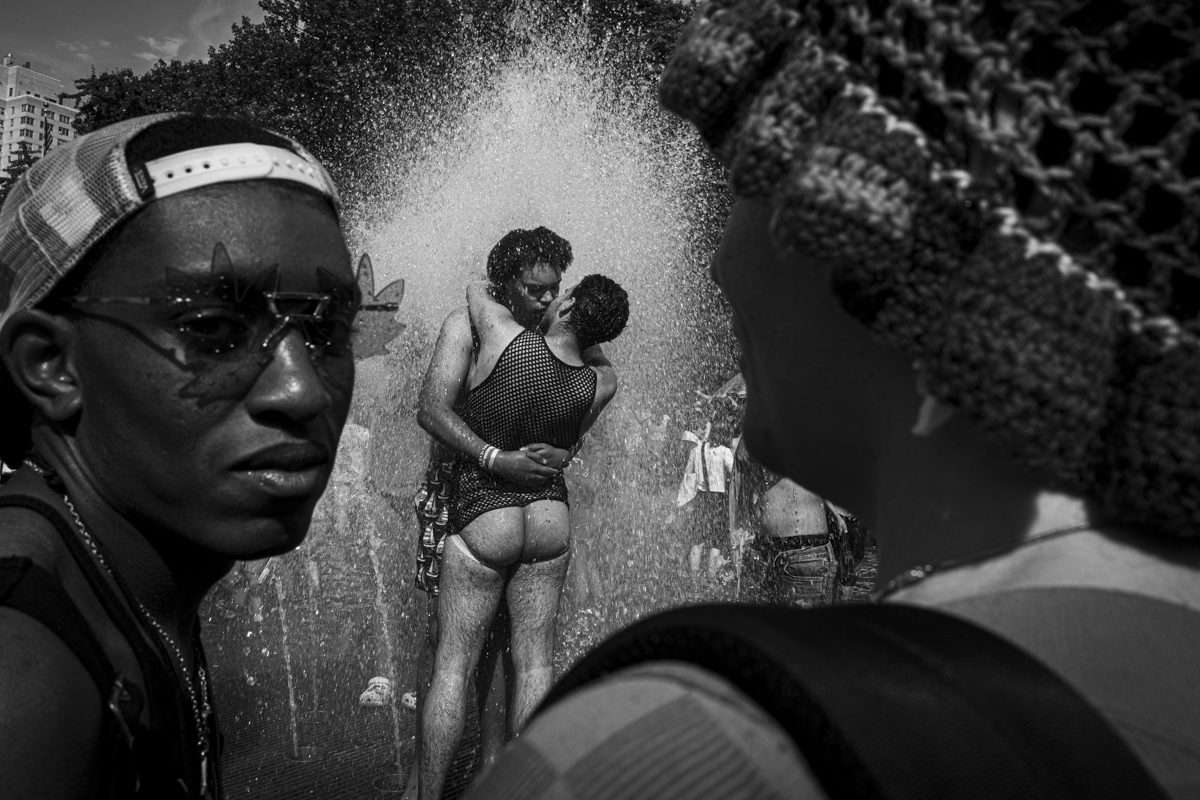 In street photography you have milliseconds to capture something that will never happen again - that's what makes this genre unique 