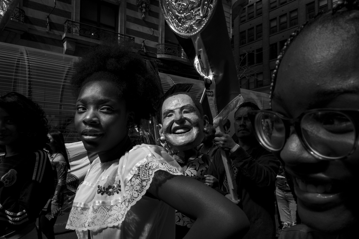 In street photography you have milliseconds to capture something that will never happen again - that's what makes this genre unique 